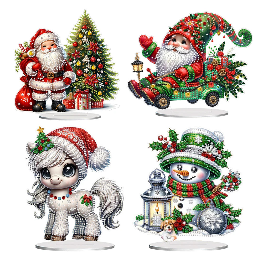 Creative Connections Hub Christmas Diamond Painting Kit