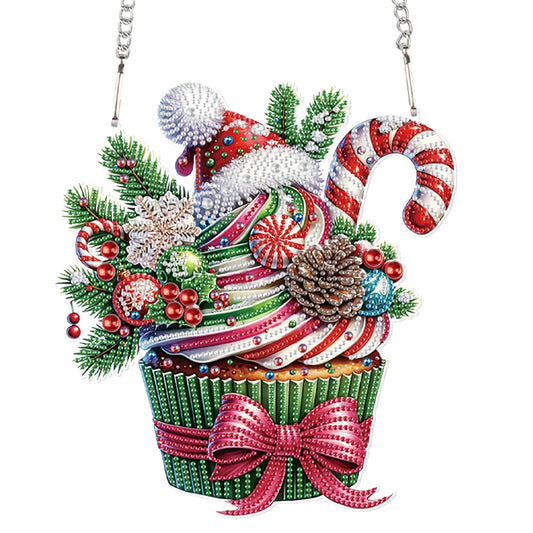 Alloet Acrylic Diamond Painting Hanging Ornaments Kit 5D